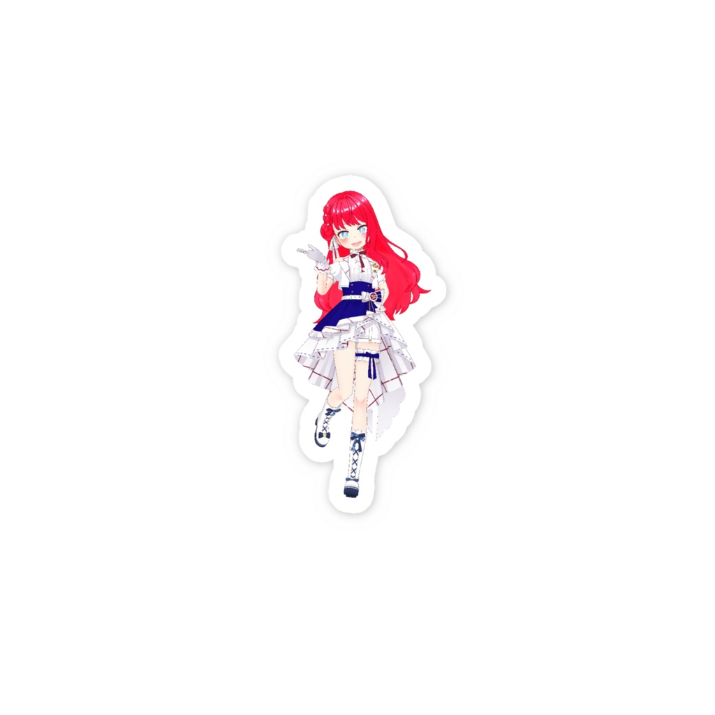 【ゆめち】3月生誕祭記念日-スマホステッカー-G0358
