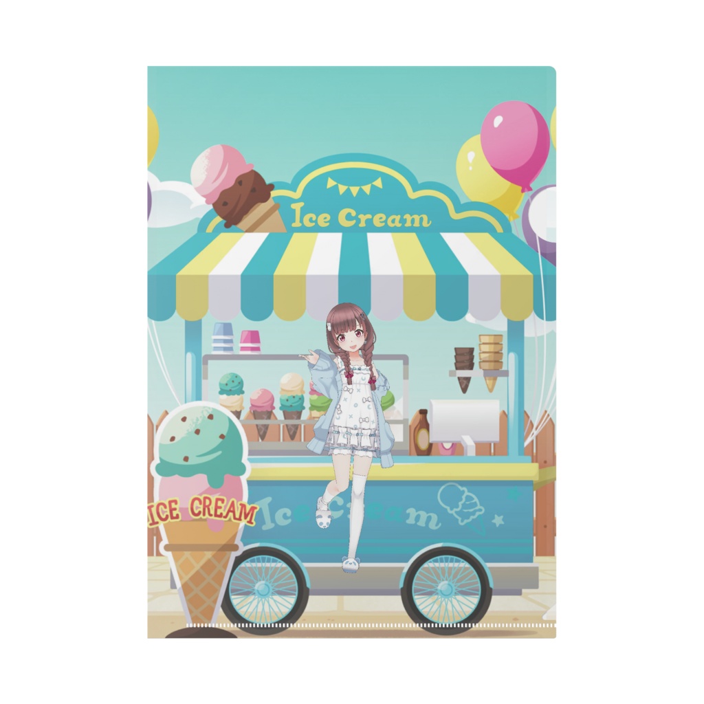 【てぃい】3月生誕祭記念日-クリアファイル-G0356