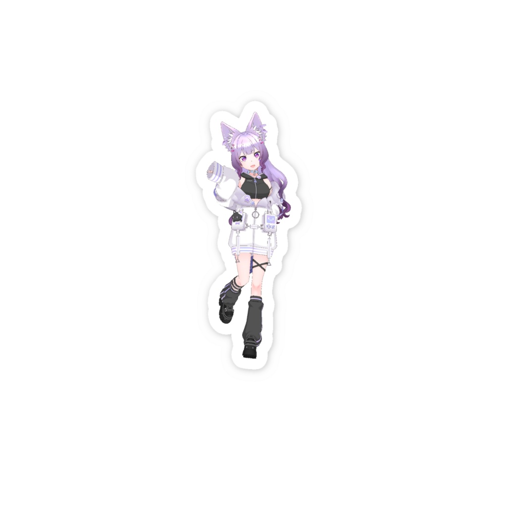 【しろぼし】3月生誕祭記念日-スマホステッカー-G0355