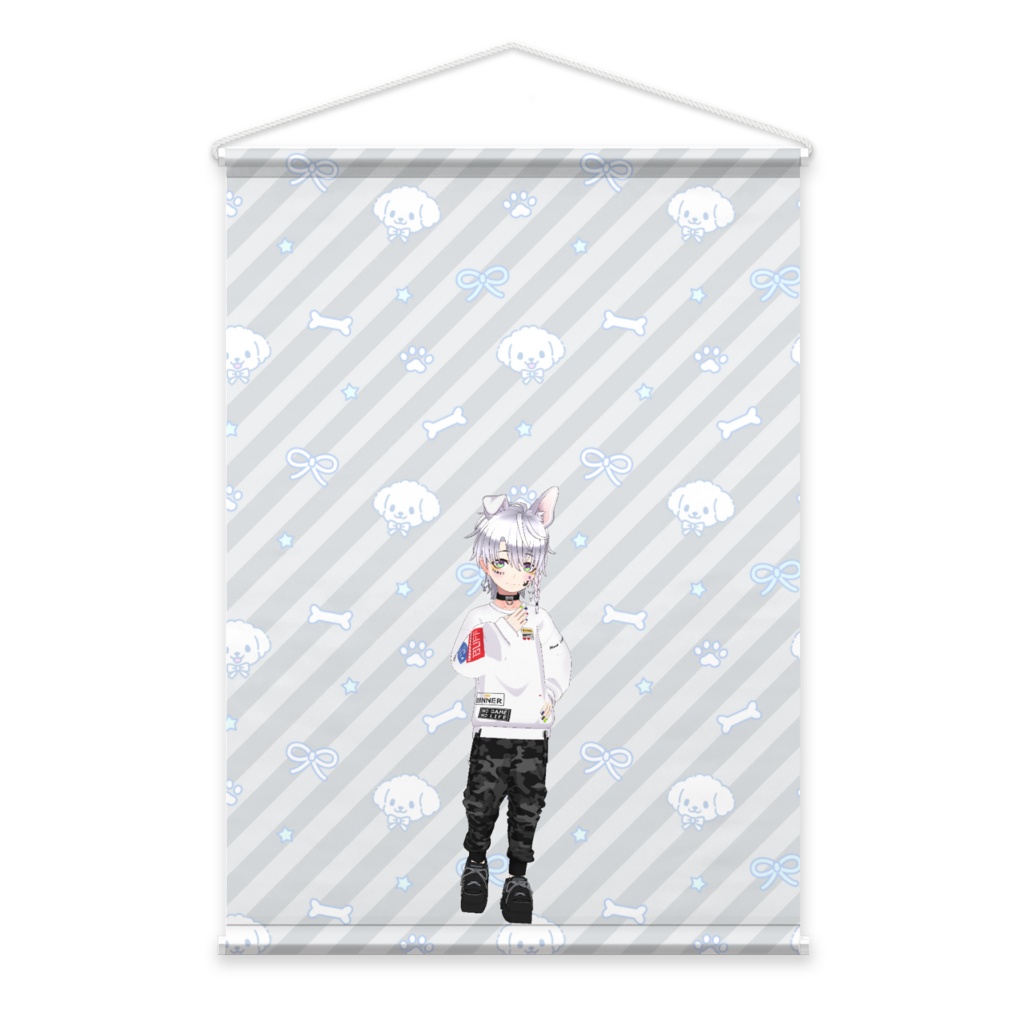 【るの】3月生誕祭記念日-タペストリー-G0350