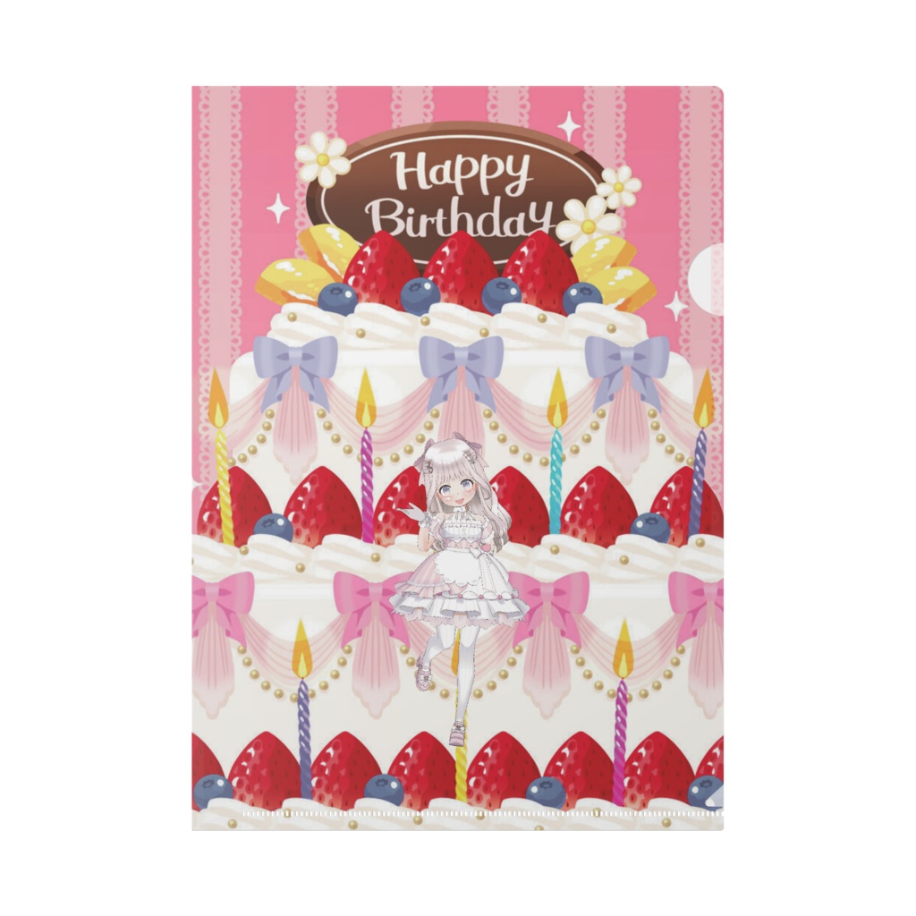 【ちるばにあファミリー】3月生誕祭記念日-クリアファイル-G0349