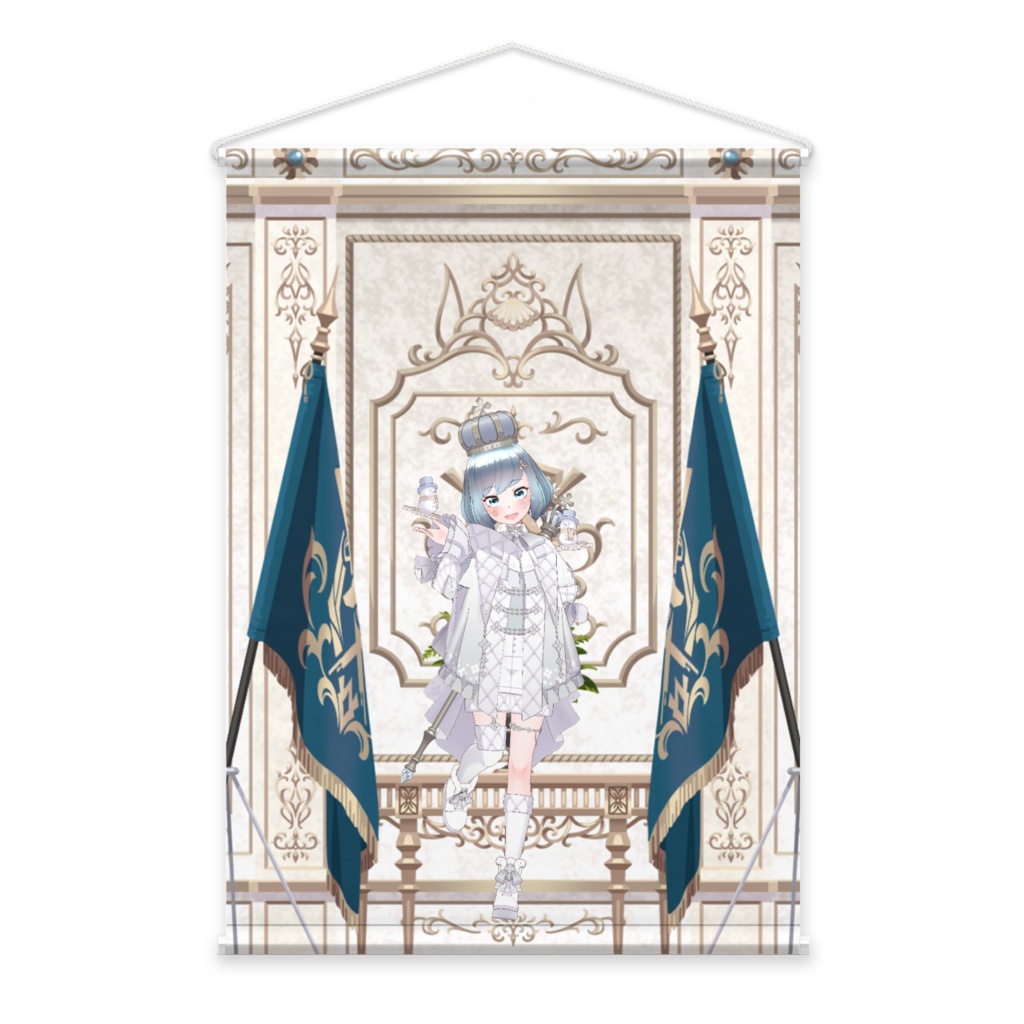 【しぃ】3月生誕祭記念日-タペストリー-G0345