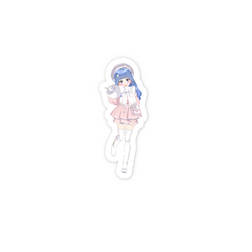 【花宮ユメ】3月生誕祭記念日-スマホステッカー-G0342