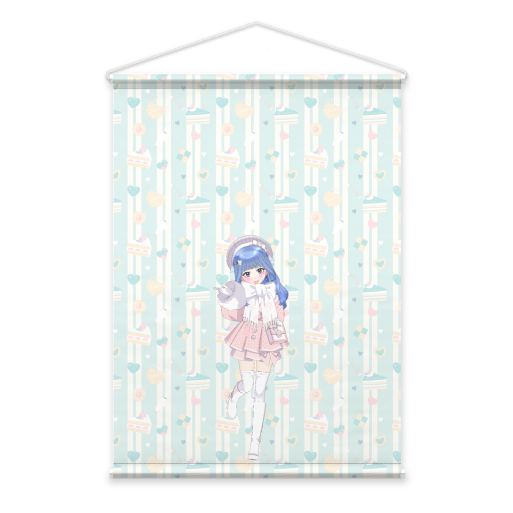 【花宮ユメ】3月生誕祭記念日-タペストリー-G0342