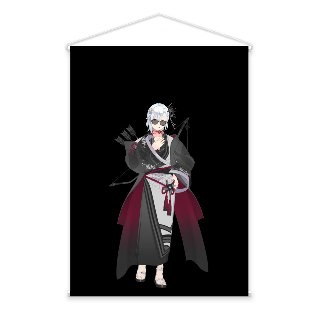 【東雲　琉叶】3月生誕祭記念日-タペストリー-G0341