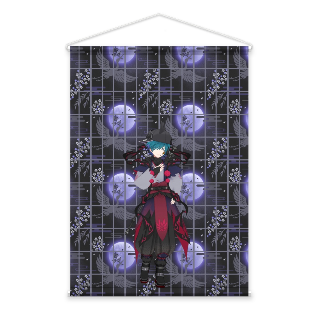 【イオリ】3月生誕祭記念日-タペストリー-G0338