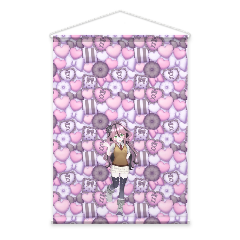 【ねむねむ】3月生誕祭記念日-タペストリー-G0336