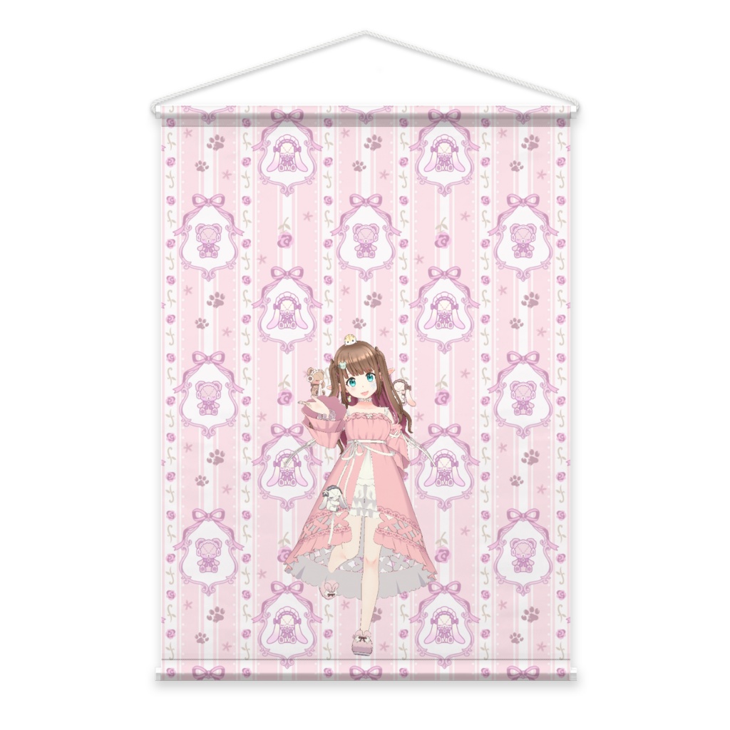 【淡雪】3月生誕祭記念日-タペストリー-G0326