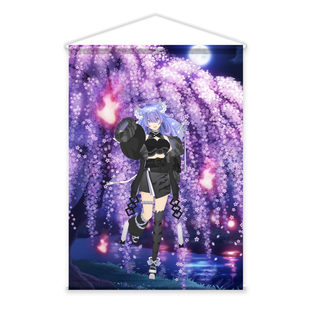 【月華】3月生誕祭記念日-タペストリー-G0323