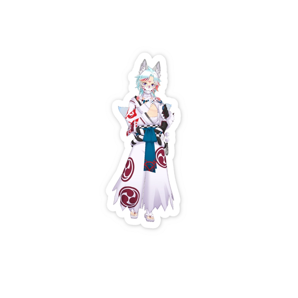 【願琴 翼】3月生誕祭記念日-スマホステッカー-G0308