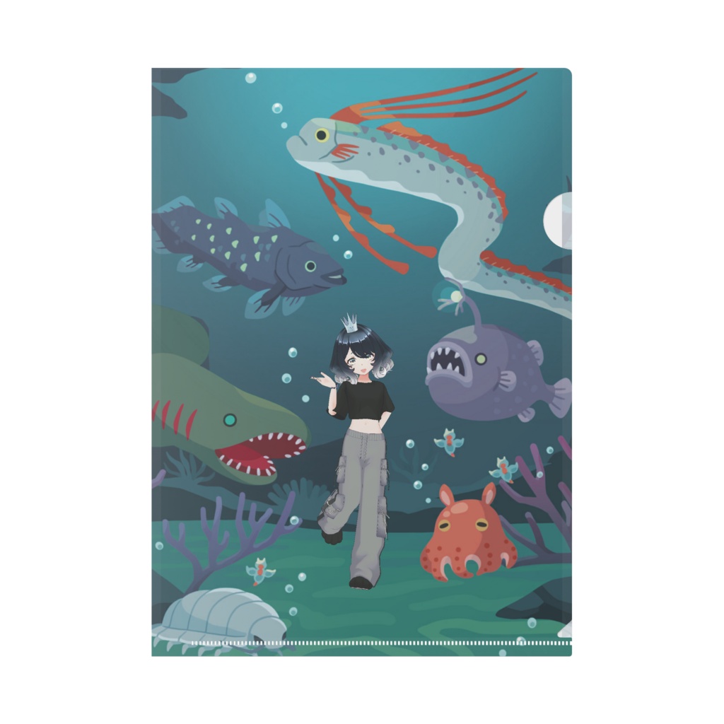 【花丸木あめりあ千代丸】3月生誕祭記念日-クリアファイル-G0305