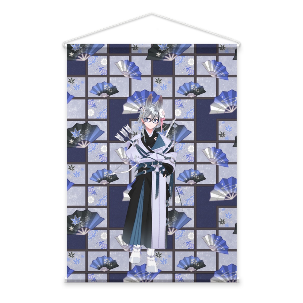 【桜紡 時雨】3月生誕祭記念日-タペストリー-G0300
