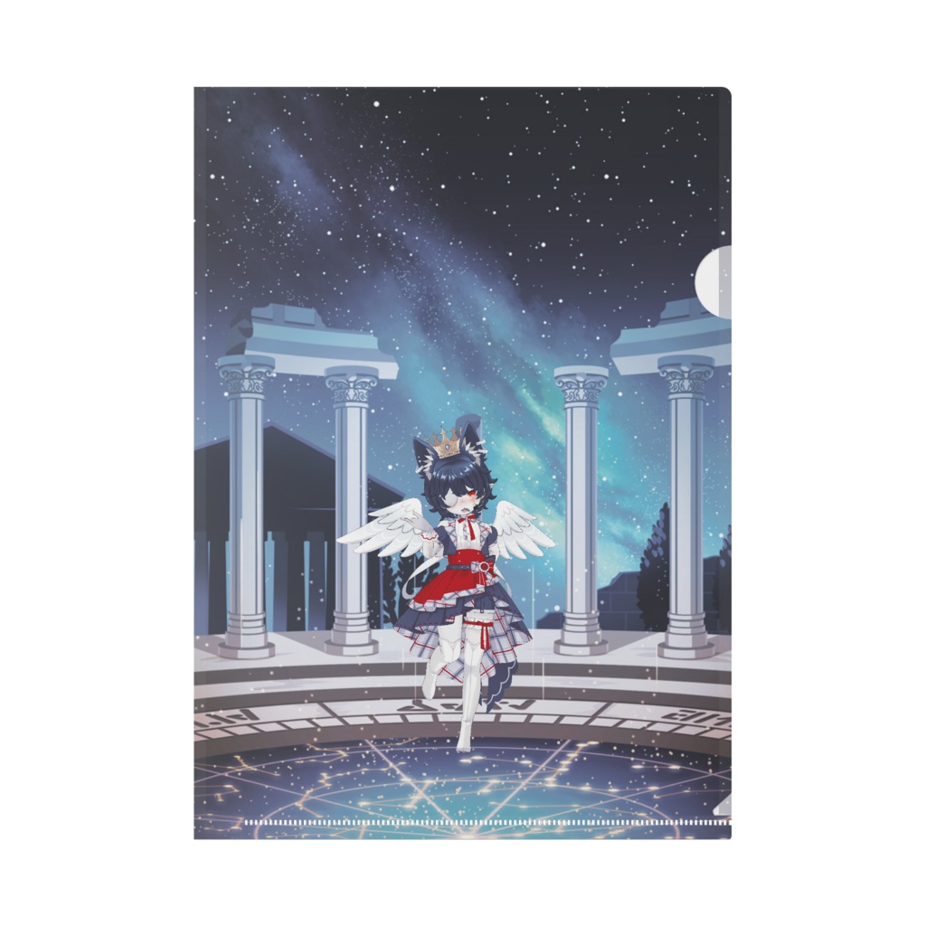 【一ッ目蒼陽(あおや)】3月生誕祭記念日-クリアファイル-G0291