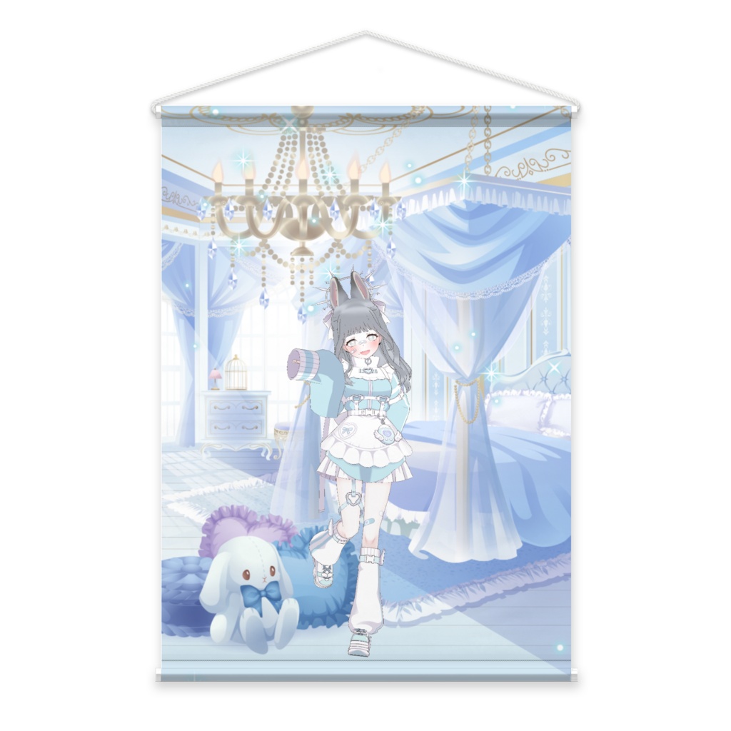 【透】3月生誕祭記念日-タペストリー-G0281