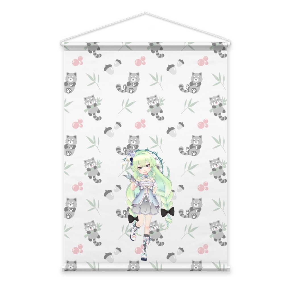 【けろるこさん】3月生誕祭記念日-タペストリー-G0259