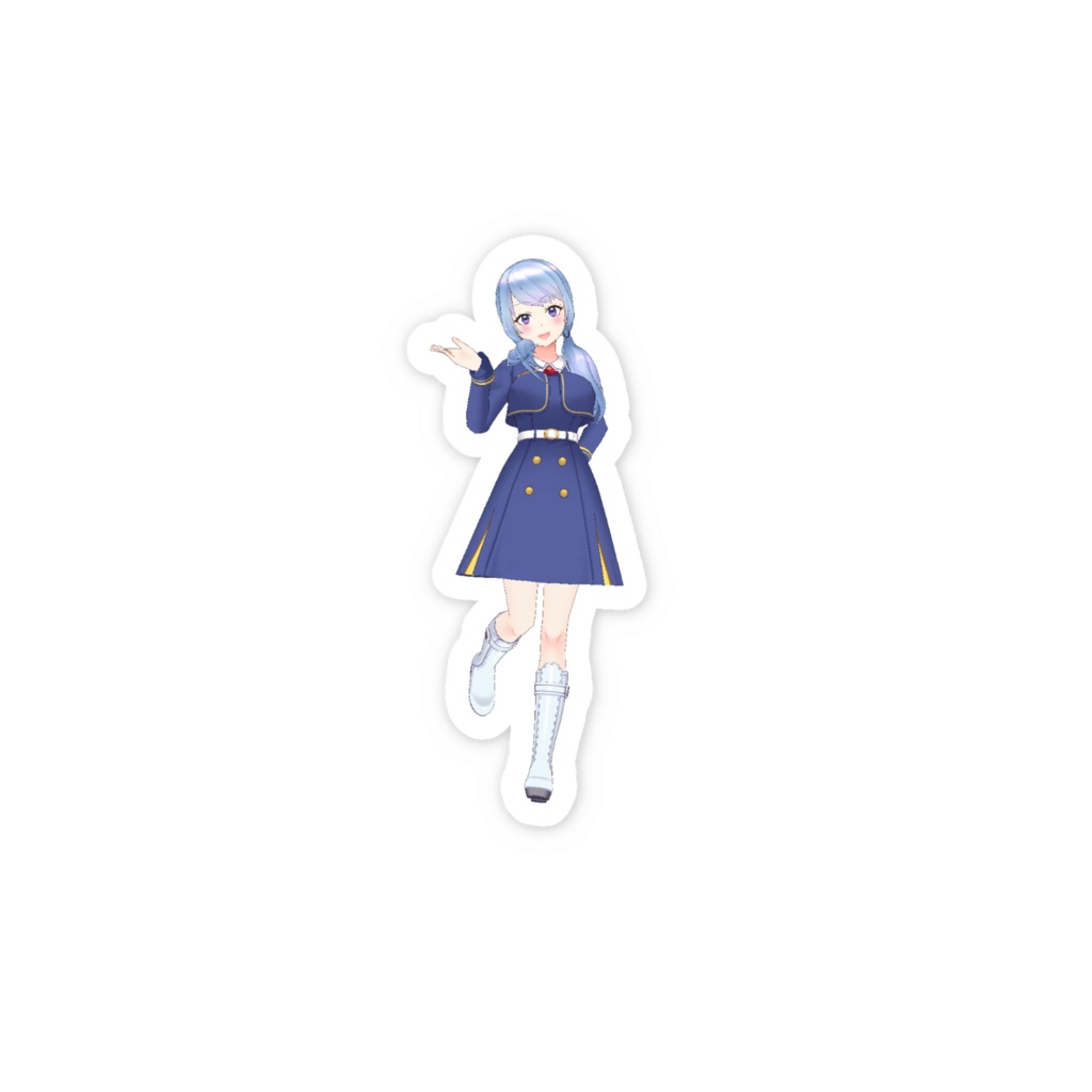 【月〜LuNa〜】3月生誕祭記念日-スマホステッカー-G0252