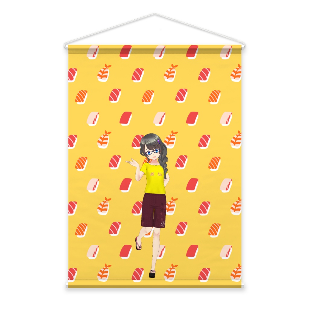 【Курикури】3月生誕祭記念日-タペストリー-G0250