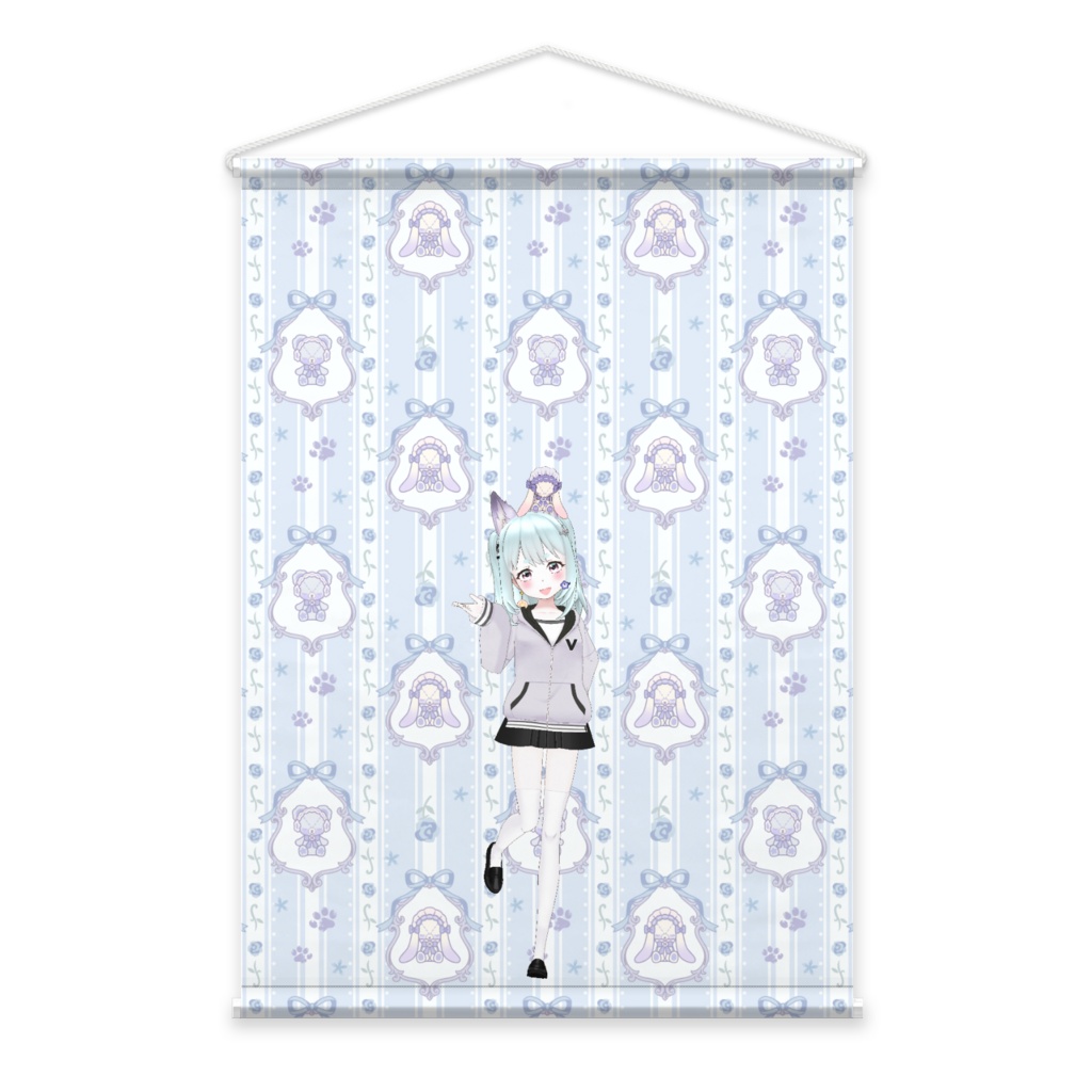 【のの】3月生誕祭記念日-タペストリー-G0249