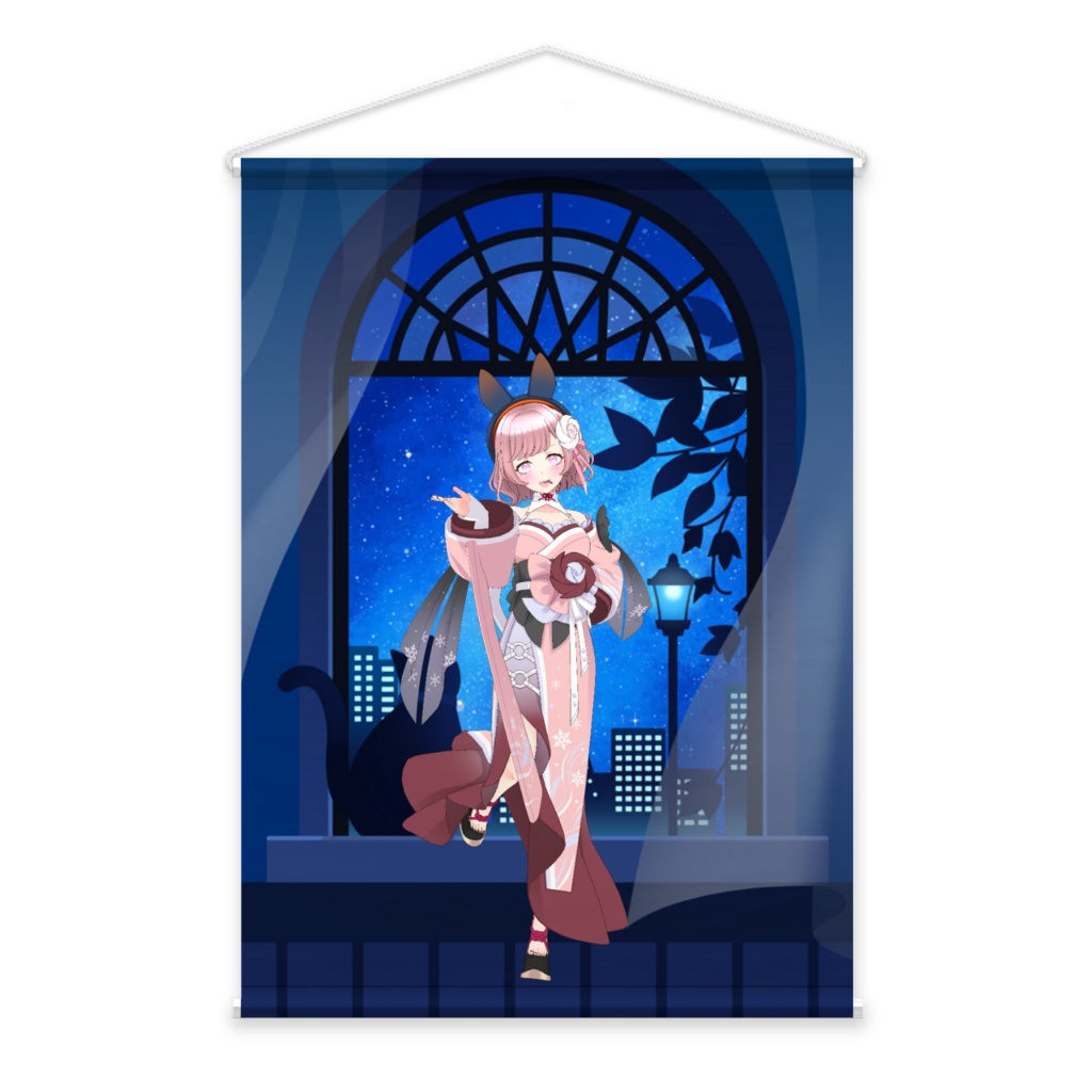 【みぃ】3月生誕祭記念日-タペストリー-G0238