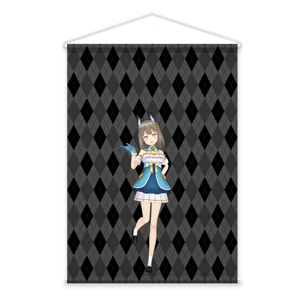 【十六夜理香】3月生誕祭記念日-タペストリー-G0237