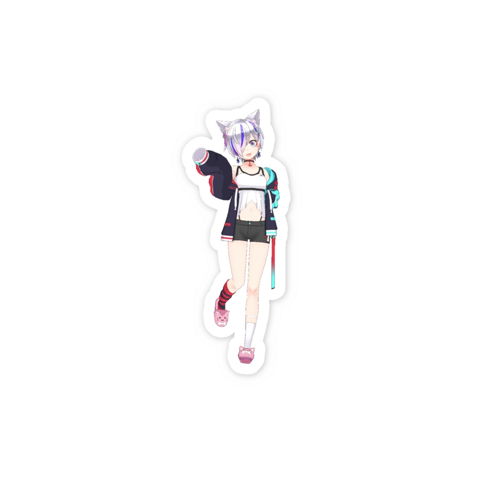【あいξ´๑•ω•๑`】3月生誕祭記念日-スマホステッカー-G0233