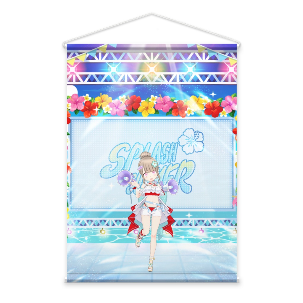 【白馬りりか】3月生誕祭記念日-タペストリー-G0230