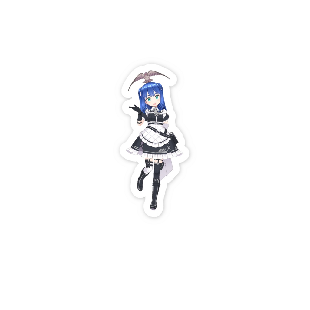 【からあげおきのん】3月生誕祭記念日-スマホステッカー-G0229