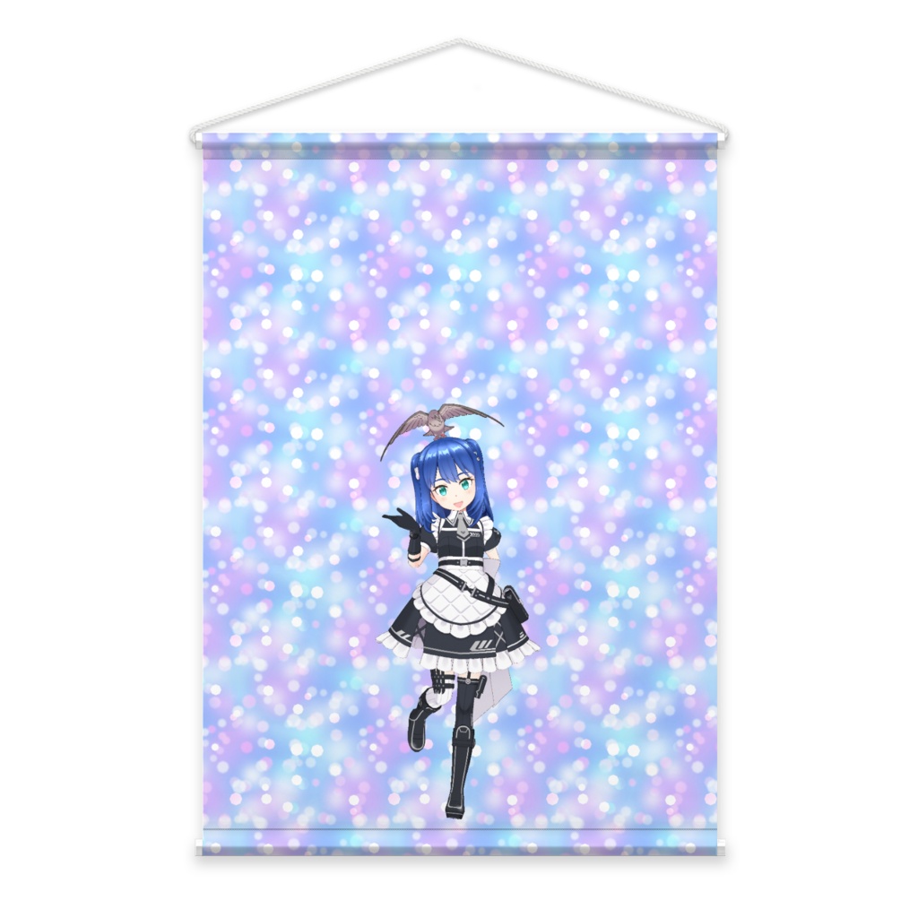 【からあげおきのん】3月生誕祭記念日-タペストリー-G0229