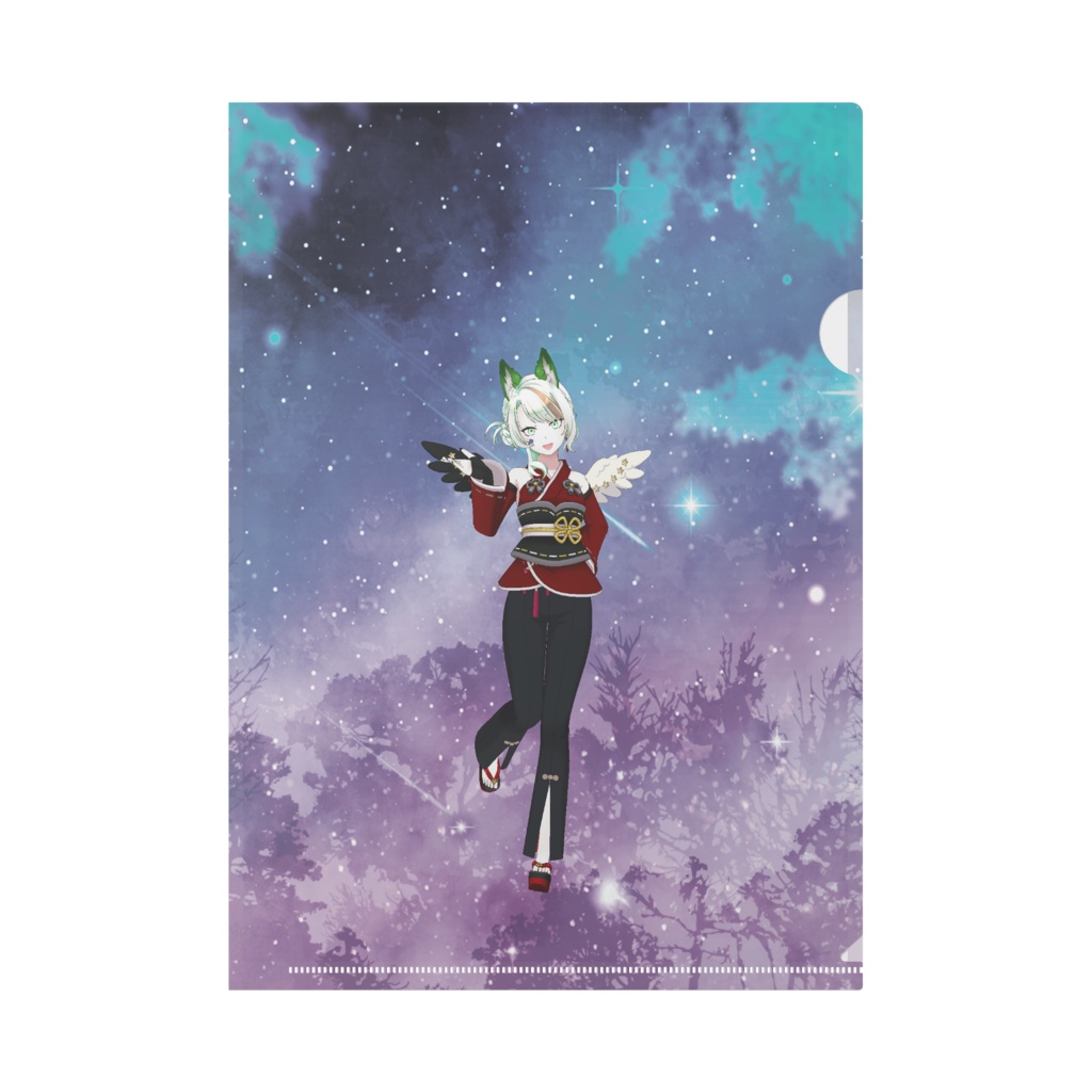 【白夜月そら】3月生誕祭記念日-クリアファイル-G0227