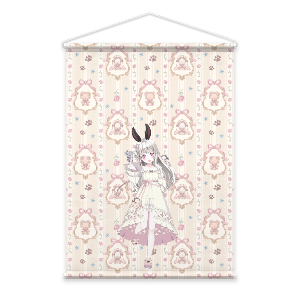 【涙坂てぃあ】3月生誕祭記念日-タペストリー-G0224