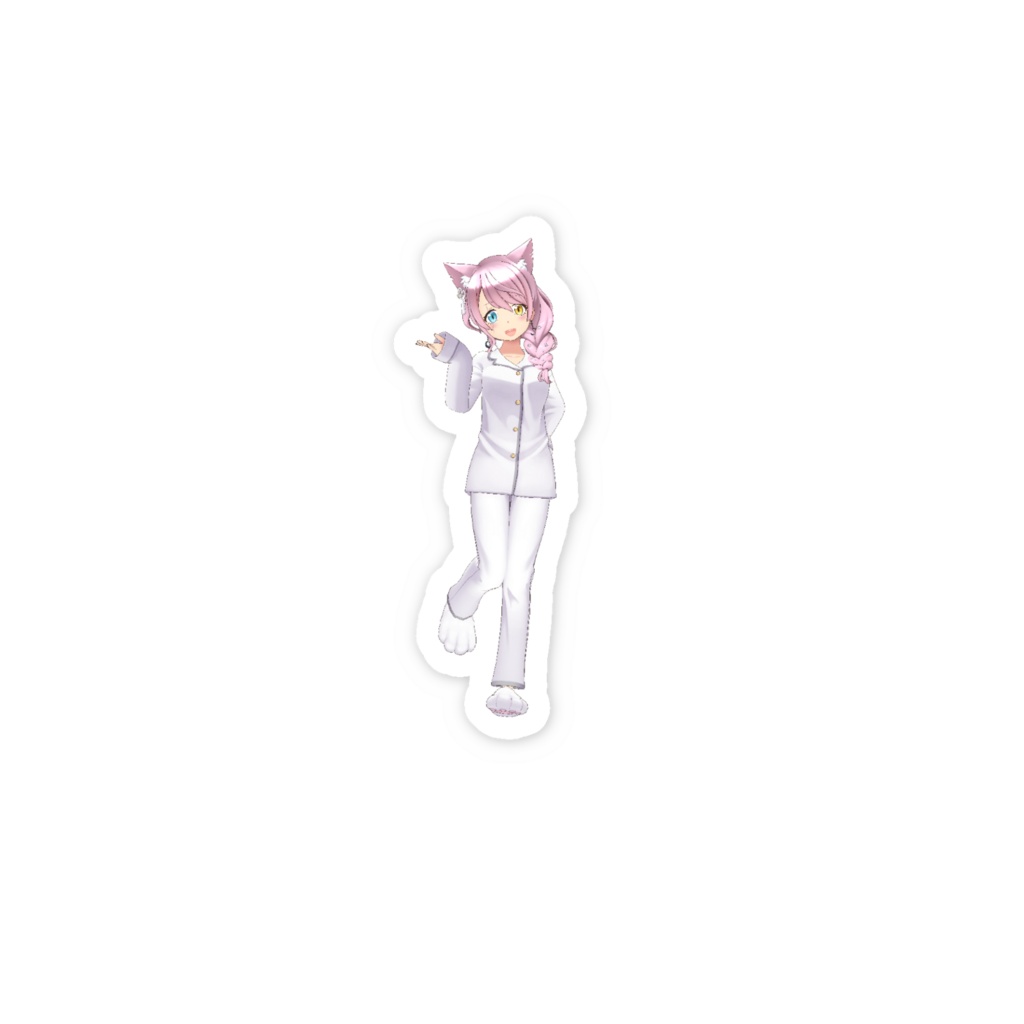 【ねねね】3月生誕祭記念日-スマホステッカー-G0220