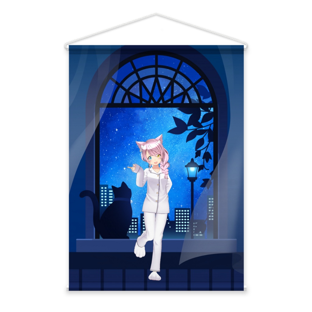 【ねねね】3月生誕祭記念日-タペストリー-G0220