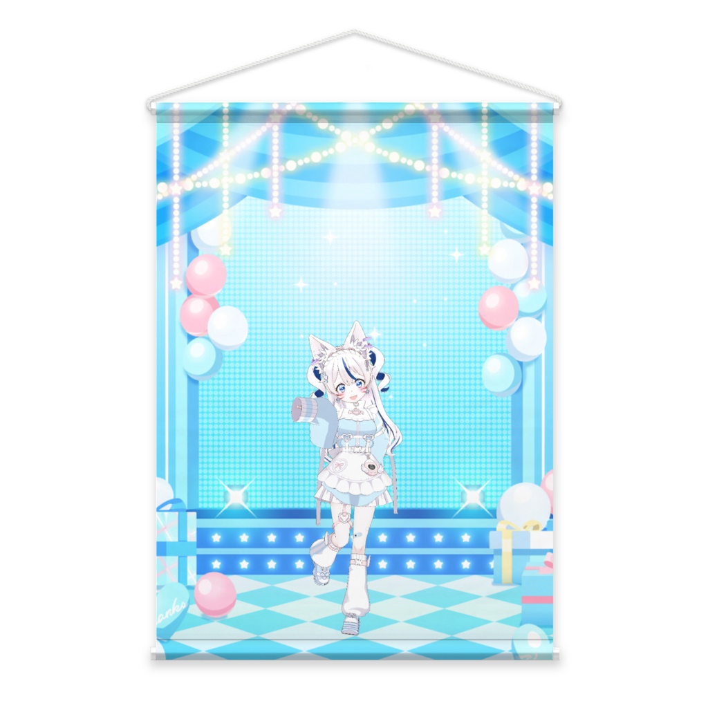 【琥珀ろこ】3月生誕祭記念日-タペストリー-G0218