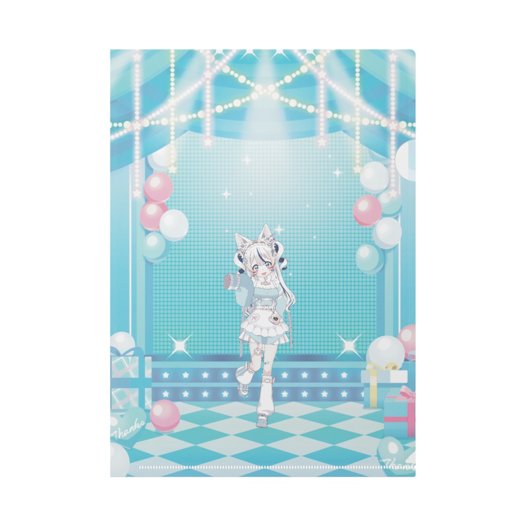 【琥珀ろこ】3月生誕祭記念日-クリアファイル-G0218