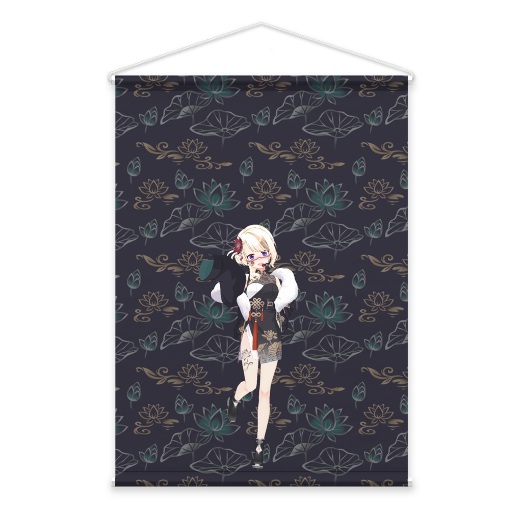 【怜夜】3月生誕祭記念日-タペストリー-G0214