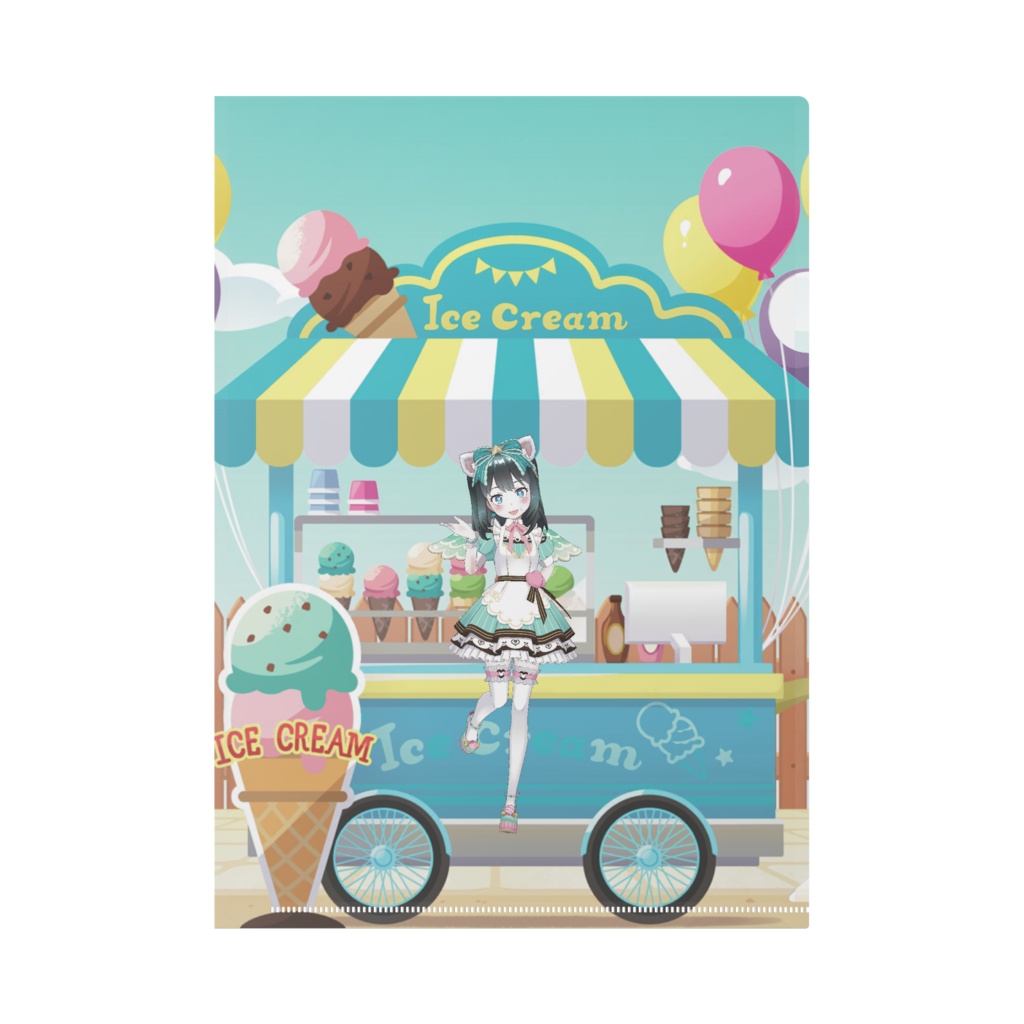 【あいちゃん】3月生誕祭記念日-クリアファイル-G0212