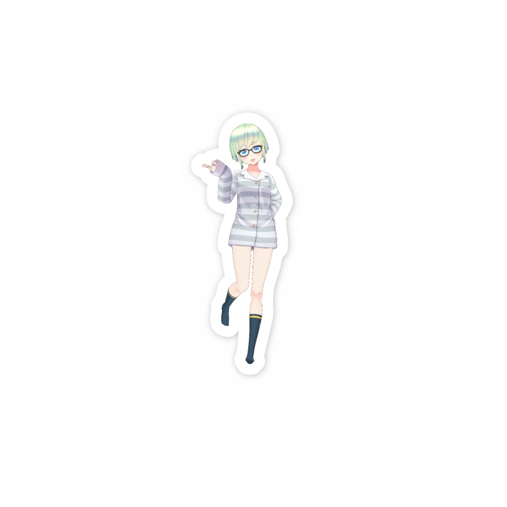 【おかしお】3月生誕祭記念日-スマホステッカー-G0210