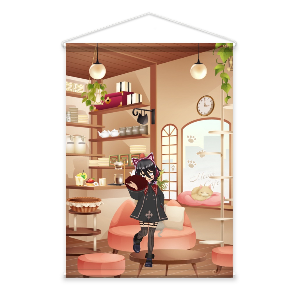 【働きアリ！】3月生誕祭記念日-タペストリー-G0209