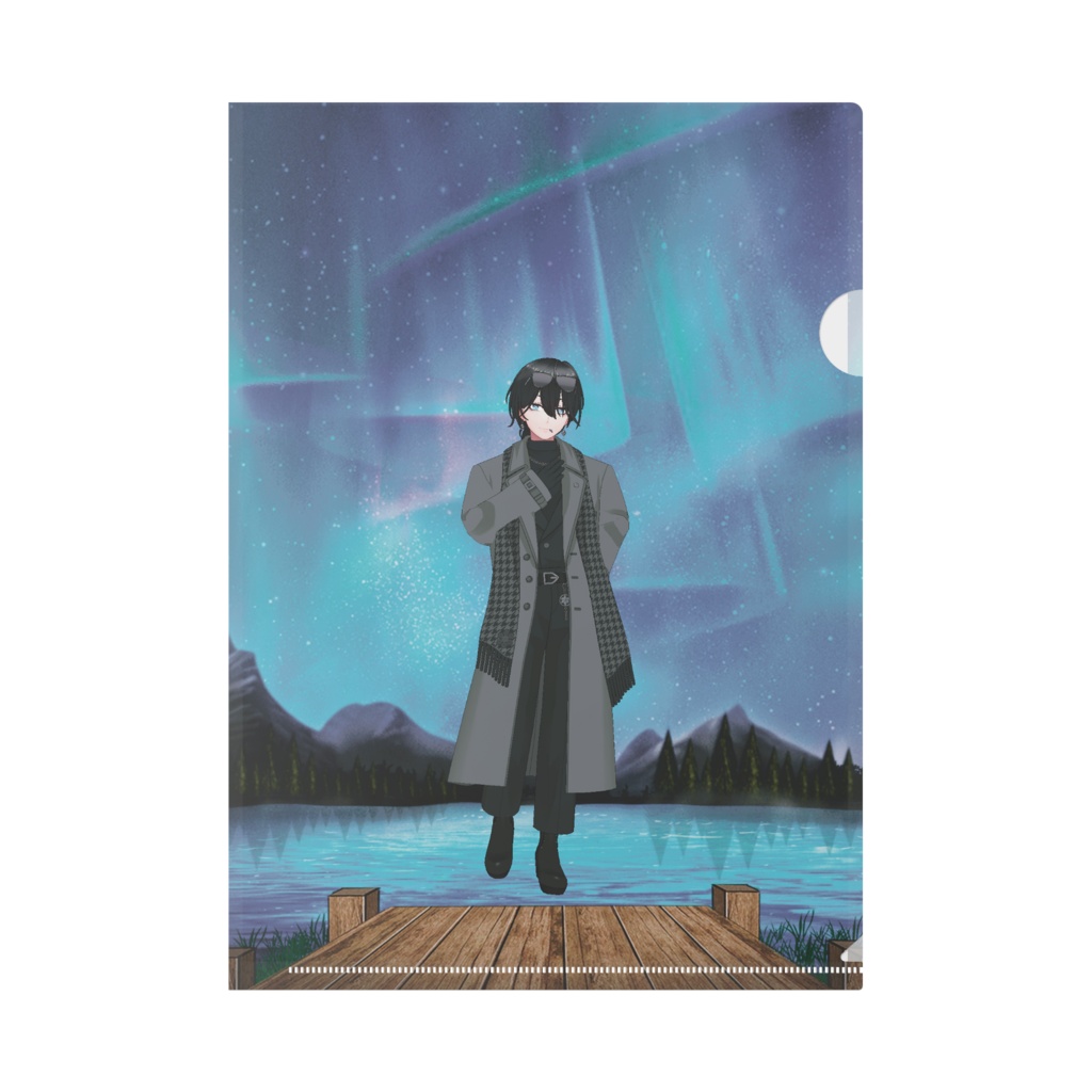 【夜烏くろめ】3月生誕祭記念日-クリアファイル-G0204