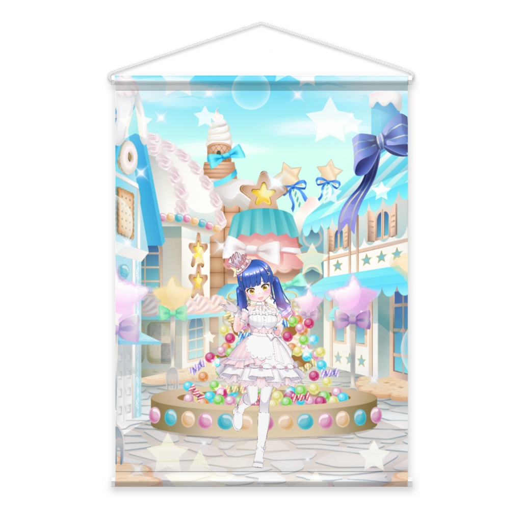 【春叶 恋】3月生誕祭記念日-タペストリー-G0201