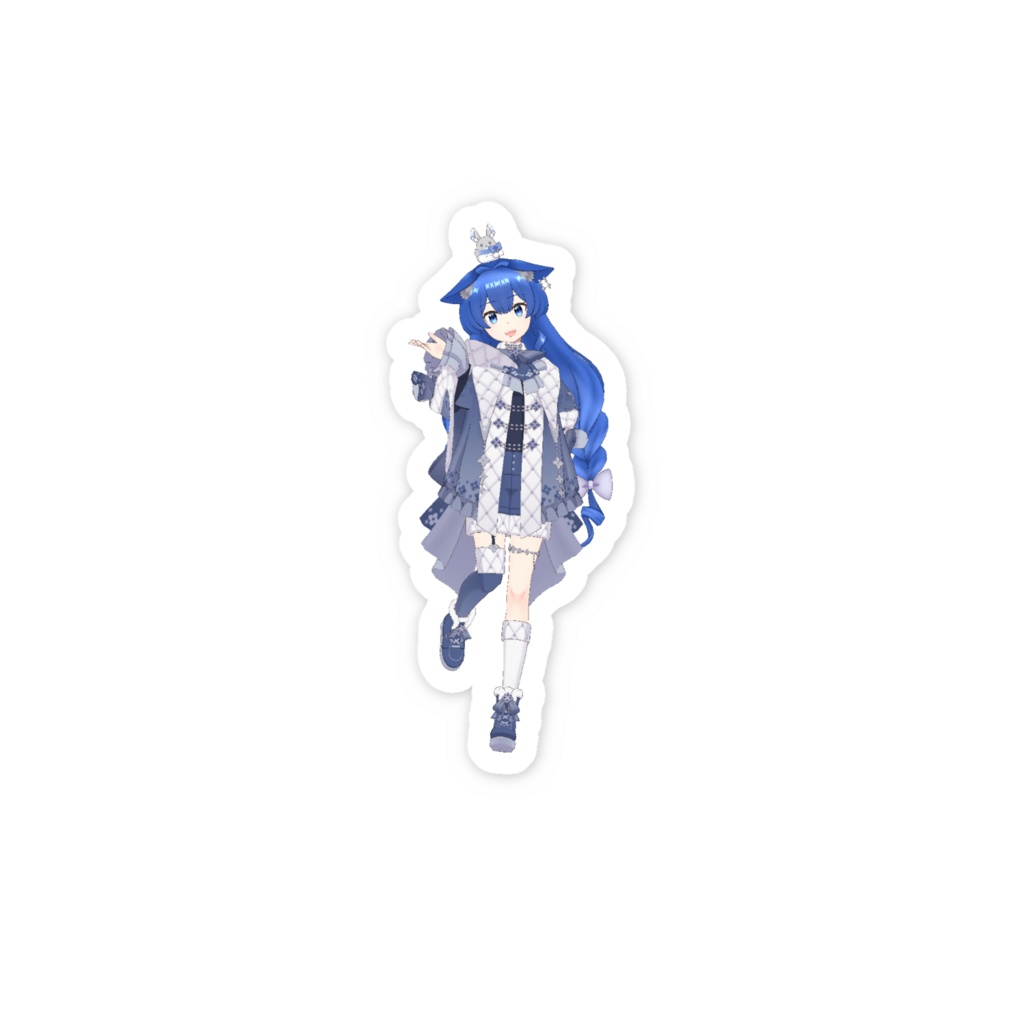 【陽芽やよい】3月生誕祭記念日-スマホステッカー-G0199