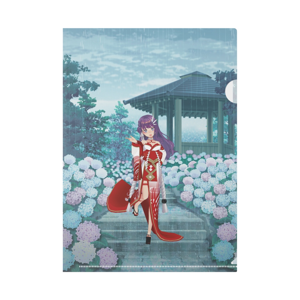 【三本角 みつの】3月生誕祭記念日-クリアファイル-G0197