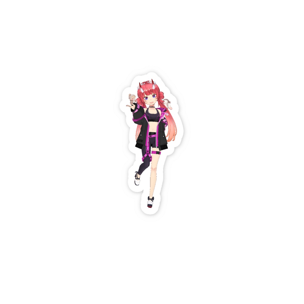 【伊織 九鬼】3月生誕祭記念日-スマホステッカー-G0194