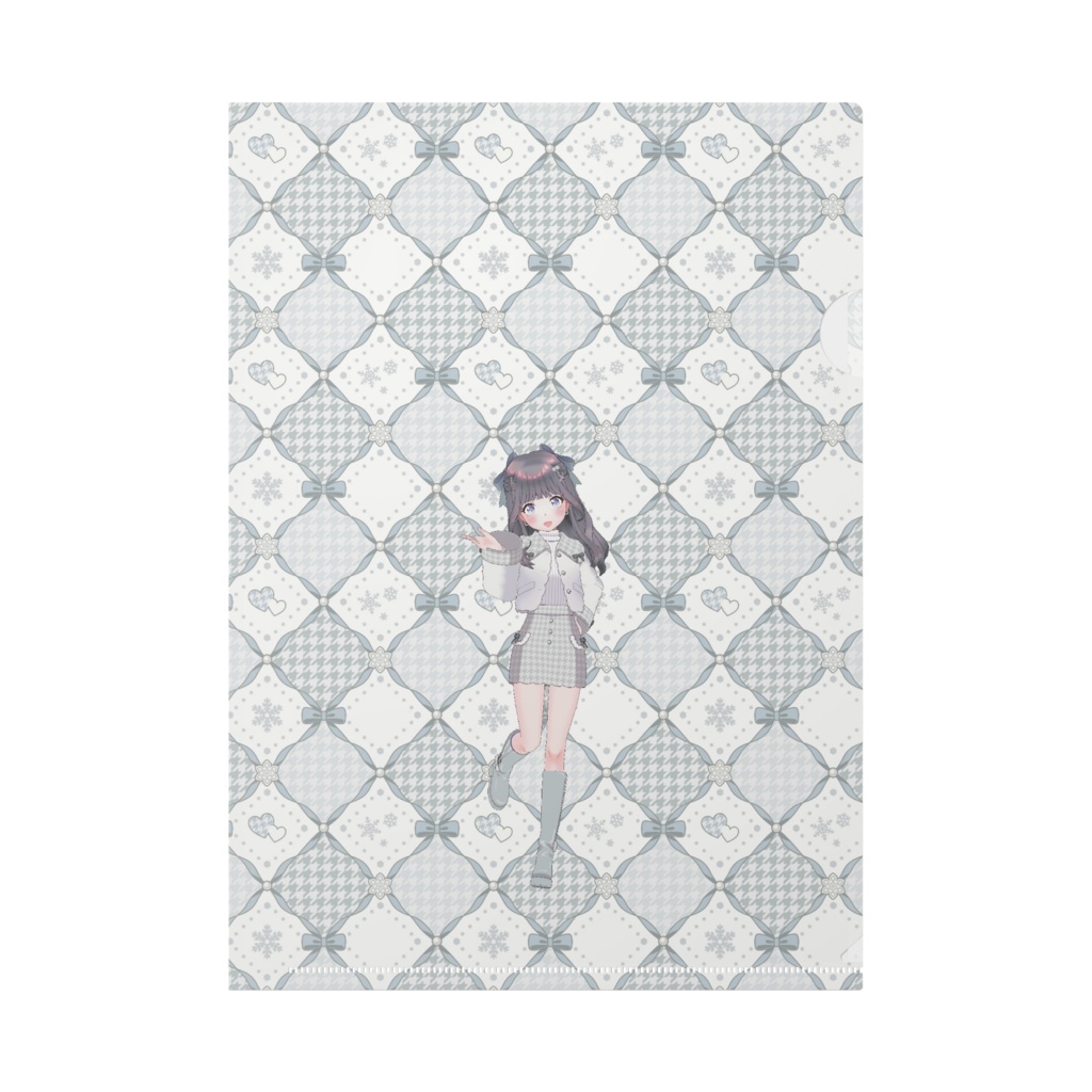 【猫飼 あんず】3月生誕祭記念日-クリアファイル-G0191