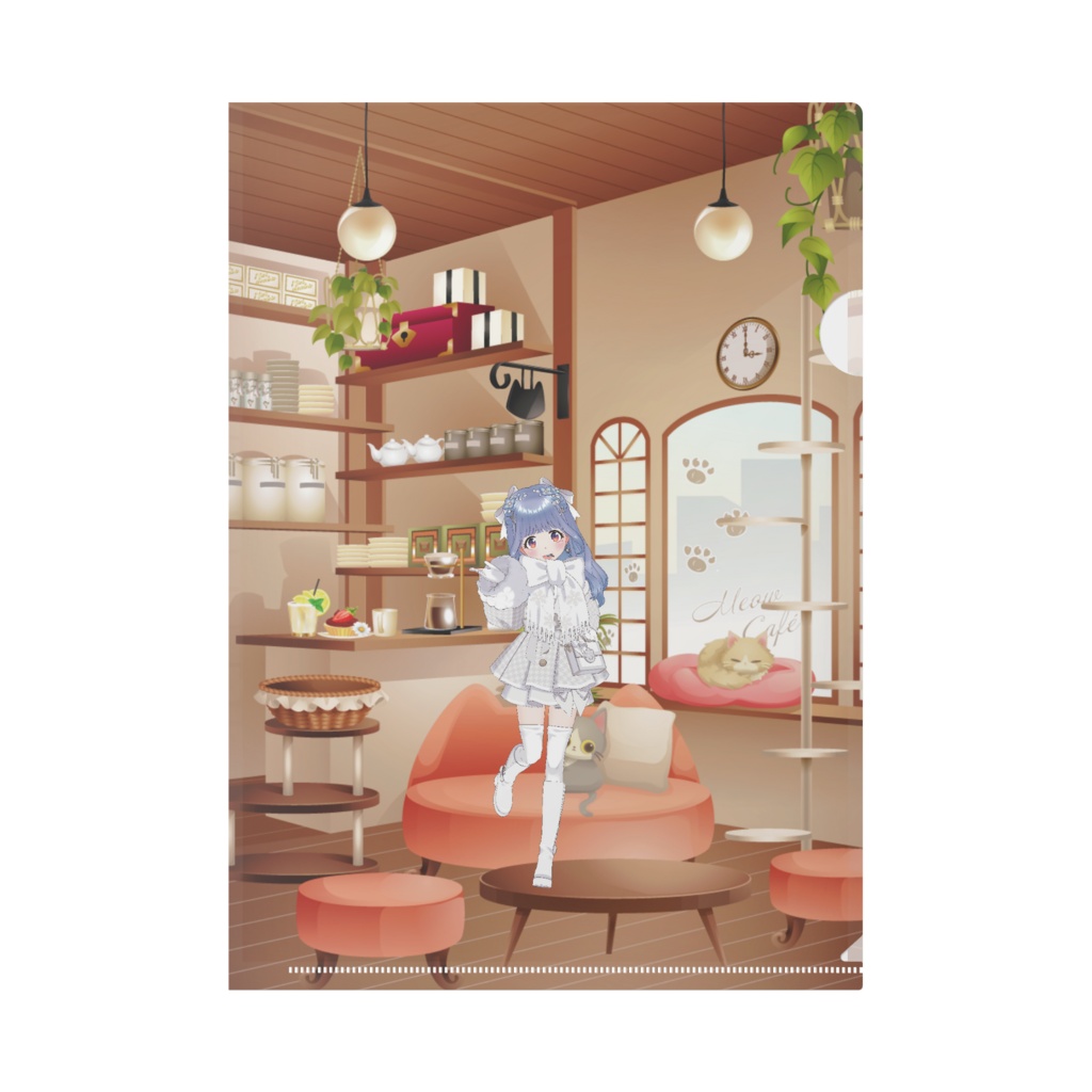 【千羽鶴 明日夢】3月生誕祭記念日-クリアファイル-G0183