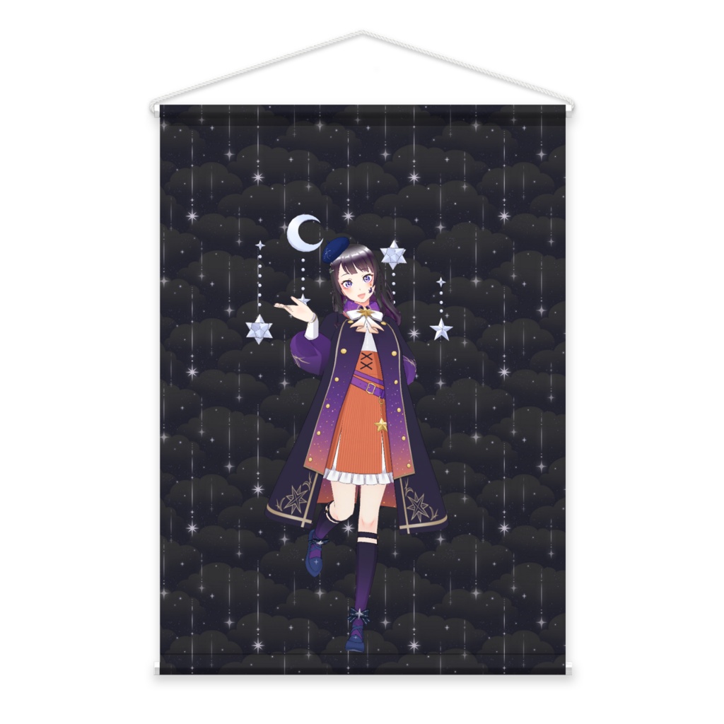 【瑠雨】3月生誕祭記念日-タペストリー-G0182