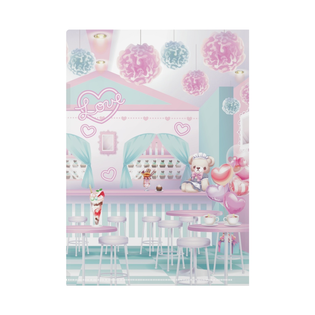 【月紬 茉白】3月生誕祭記念日-クリアファイル-G0174