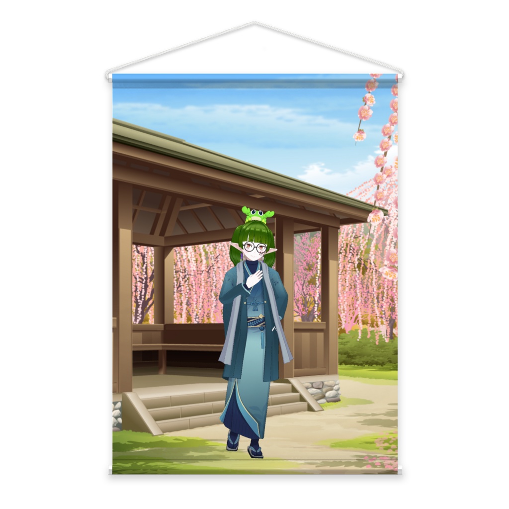 【高菜おにぎり】3月生誕祭記念日-タペストリー-G0156