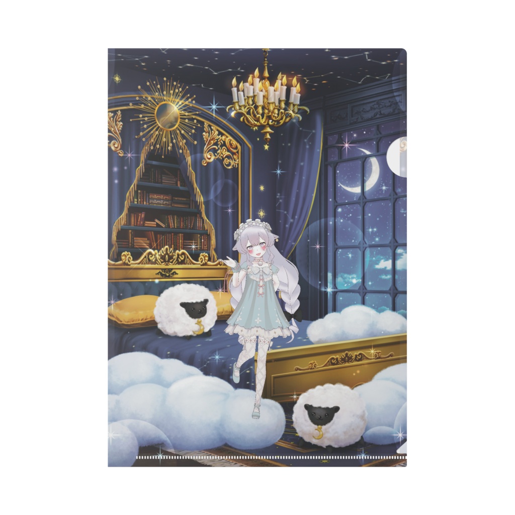 【ひつじ】3月生誕祭記念日-クリアファイル-G0151