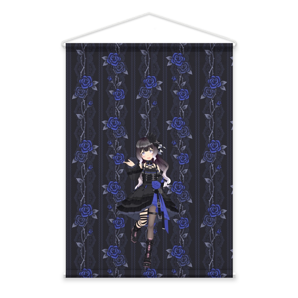 【スミレ】3月生誕祭記念日-タペストリー-G0149